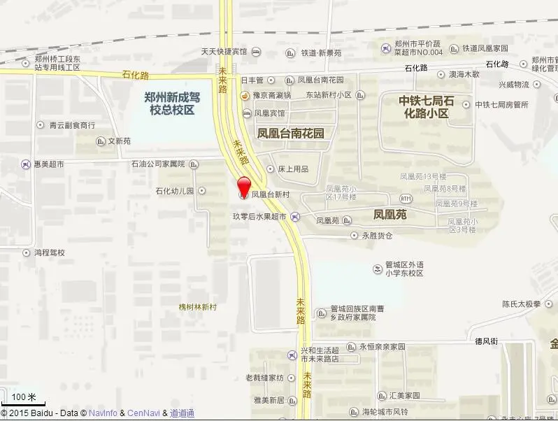 凤凰台新村交通图
