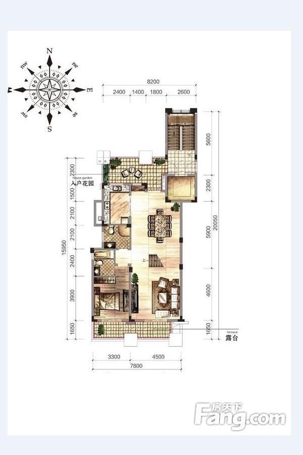 白马山庄户型图