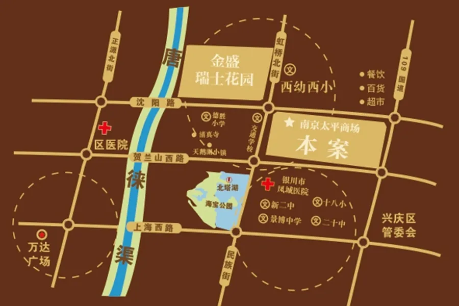 银川城北楼盘