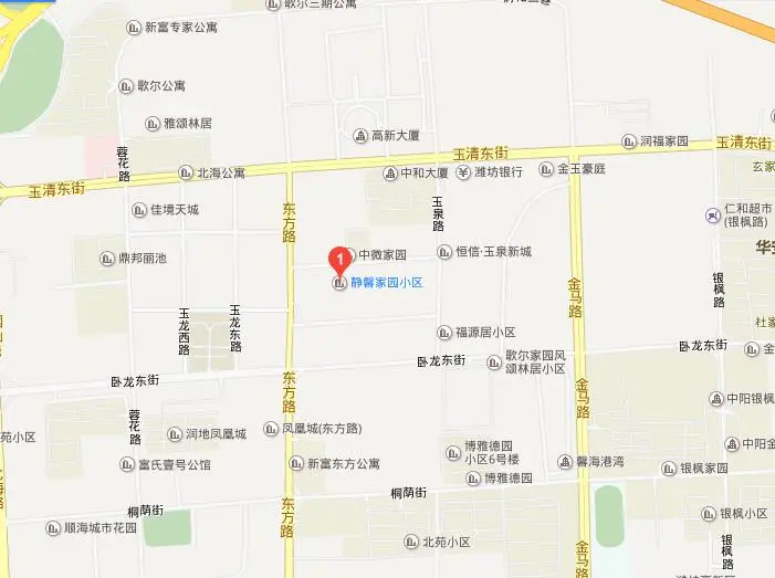 静馨家园交通图