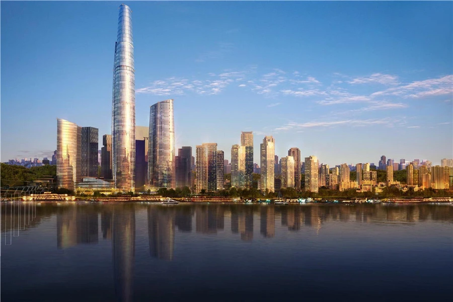 重庆天地·瑞安翠湖天地外景图