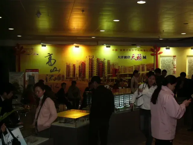 大洋彼岸·天籁城火爆亮相房展会 大洋彼岸·天籁城火爆亮相房展会