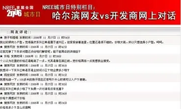 网络房展哈尔滨城市日 直接拉近开发商与网友的距离 网络房展哈尔滨城市日 直接拉近开发商与网友的距离