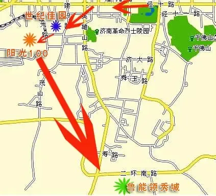 看房路线图 看房路线图