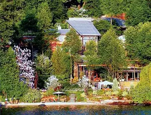 (组图)领略全球首富比尔盖茨超级豪宅酷车__上