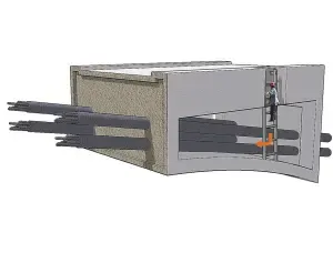 同一座桥分两半 修建方法各不同 同一座桥分两半 修建方法各不同