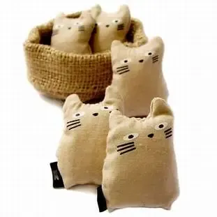 可爱猫猫小布艺 给小家增添一份温馨(组图) 家居 猫猫 布艺
