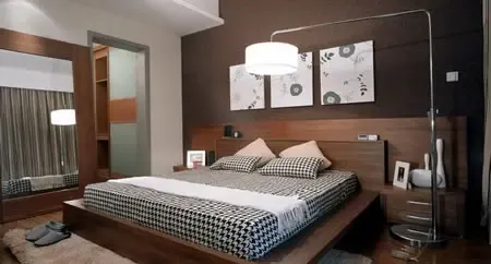 深色调的雅致现代风格样板房 重色调的美丽(图) 深色调的雅致现代风格样板房 重色调的美丽(图)