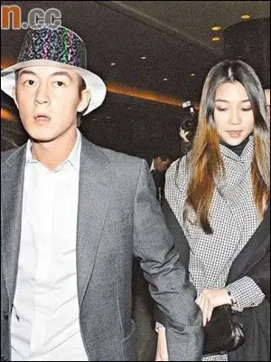 陈冠希与现任女友杨永晴