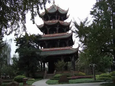 成都标志性建筑——望江楼公园 成都标志性建筑——望江楼公园