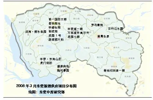 中原:三月份东莞楼市分析报告(中)