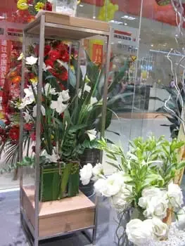 实木花托 实木花托