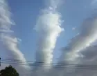 地震前天空的征兆