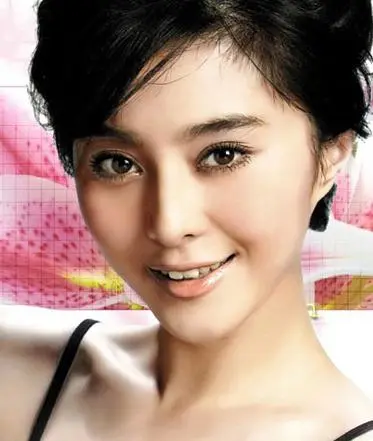 圆脸尖下巴女生面相,女人面相,圆脸属鼠女人面相高清图片