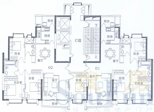 方圆月岛户型详细分析