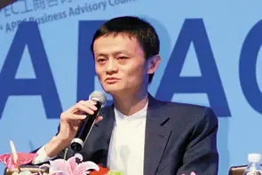 马云史玉柱教中小企业“过冬”(组图)