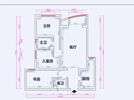 深度户型剖析 看看墙体改造解决户型缺陷(图) 深度户型剖析 看看墙体改造解决户型缺陷(图)