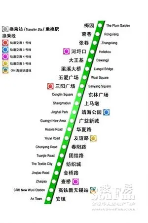 无锡进入地铁时代,轨道交通二号线探究