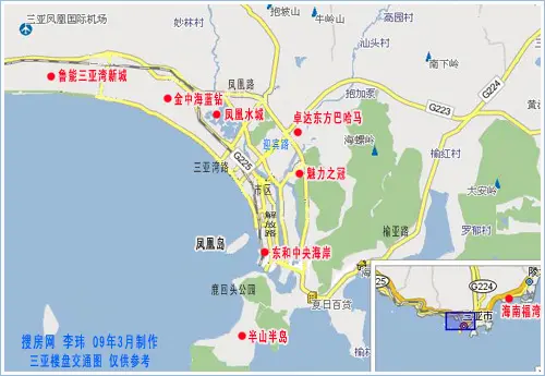 三亚楼盘_海南三亚楼盘_三亚楼盘地图