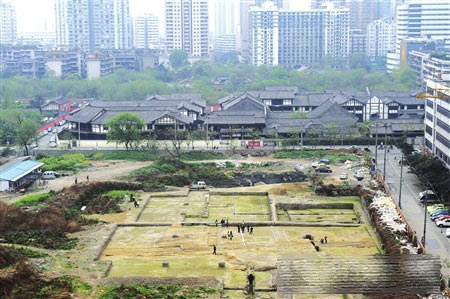 位于成都市中心的江南馆街唐宋街坊遗址入选全国十大考古新发现