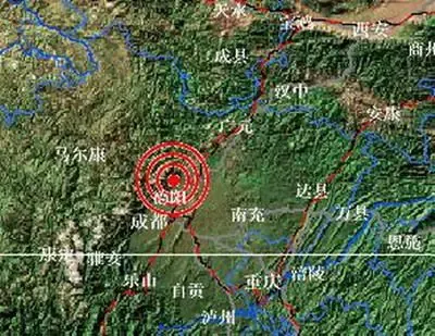 四川德阳绵竹凌晨发生5.6级地震