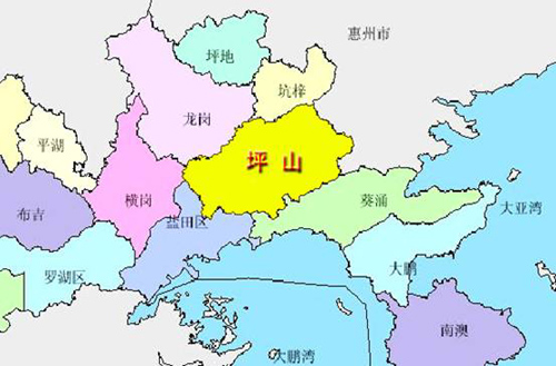 据深圳市龙岗区坪山街道统计办提供数据,目前本区域尚有可建设用地61.