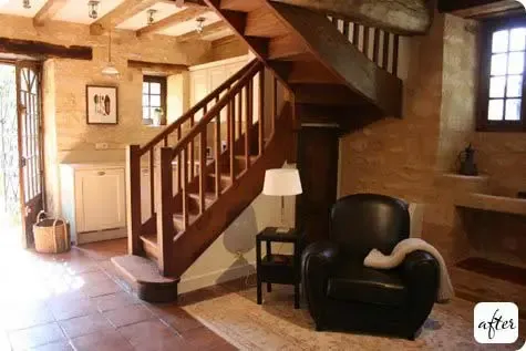 20年前的复式阁楼房,装的是欧式风格