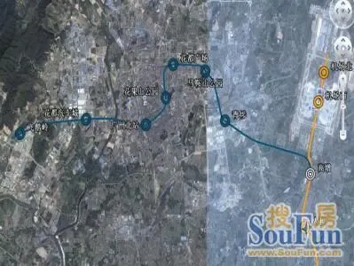 广州地铁九号线八个站点全部确定