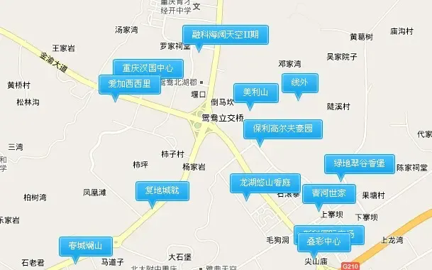 北重庆24个热点楼盘