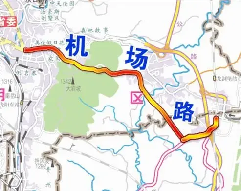 12月31日贵阳机场路通车 216路快巴同时开通