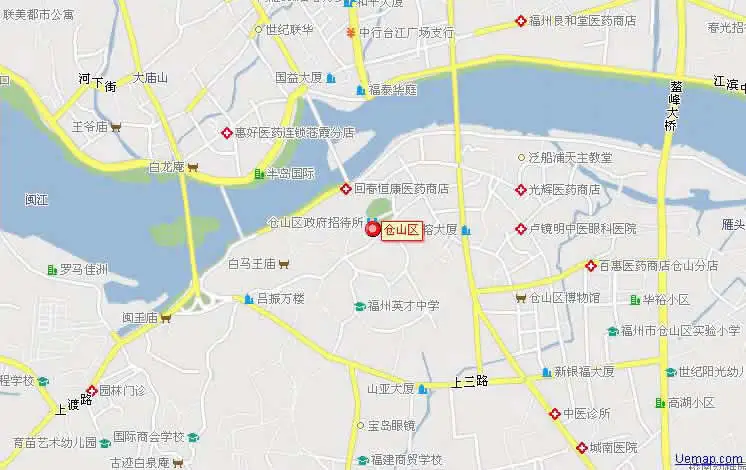 仓山区电子地图