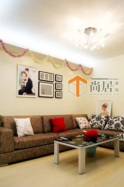 灵动如水甜蜜淡雅的小夫妻婚房