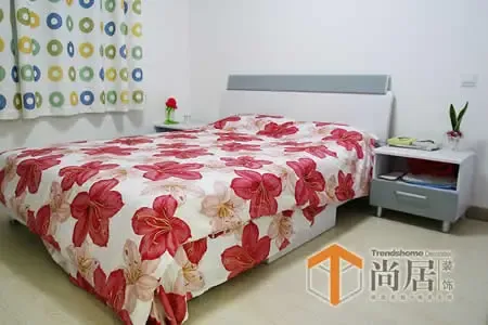 灵动如水甜蜜淡雅的小夫妻婚房