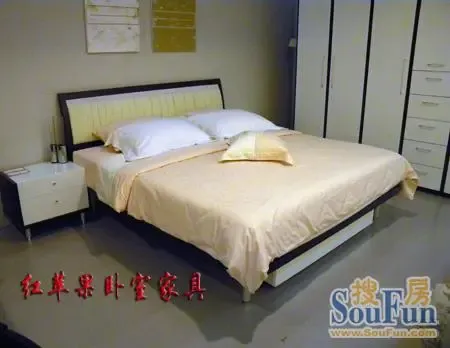 测评:红苹果床+床头柜 板式家具爱好者的首选