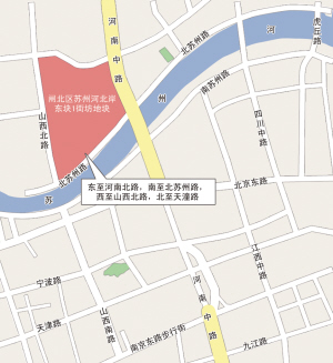 华侨城夺苏河湾1号地块 单价超大气浦区163地块