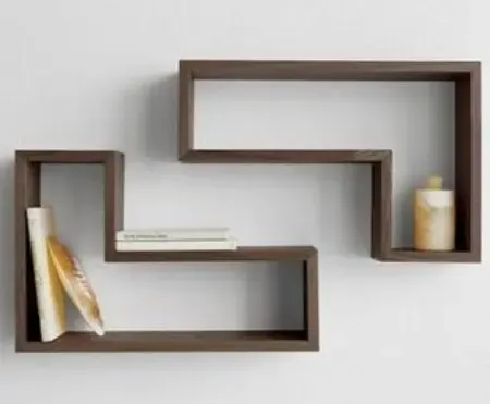 20款创意组合隔板墙壁华丽变身实用收纳空间