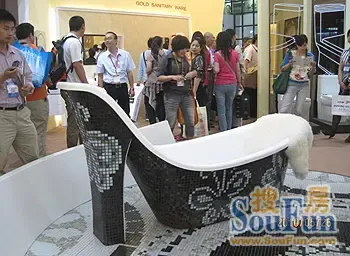 金牌卫浴 携新品 香奈儿 震撼亮相15届上海厨卫