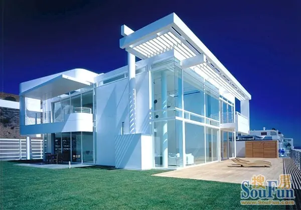 纯澈,透明的海边别墅