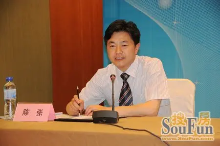 淮阴区政府副区长陈张先生(搜房网 吴俊/摄)
