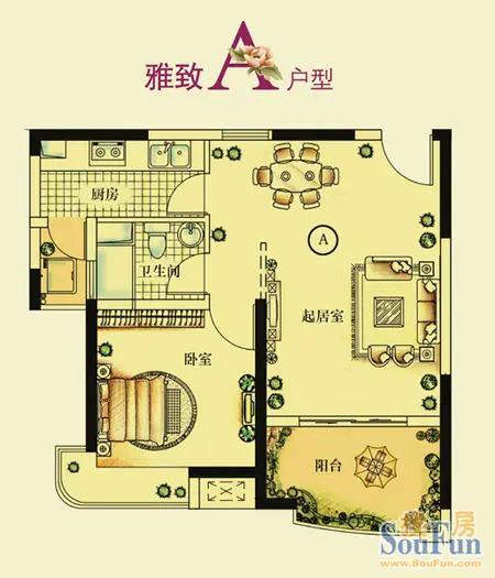 房天下独家:颐景名苑6大户型图抢先看