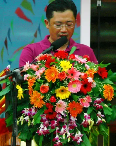 海口市城市建设投资有限公司总经理焦任翔致辞