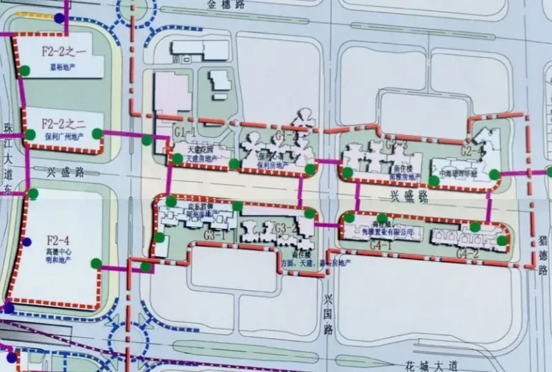 珠江新城商业步行街未开先热 售价4年涨4倍-土地资讯-中国土地挂牌网