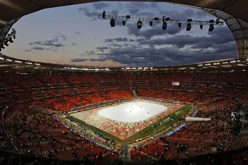 世界杯闭幕式梦幻上演 十大巨星引爆观众席(图