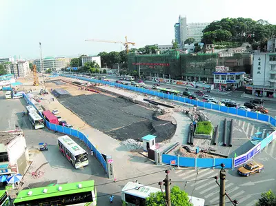 长沙地铁2号线溁湾镇站20日开建