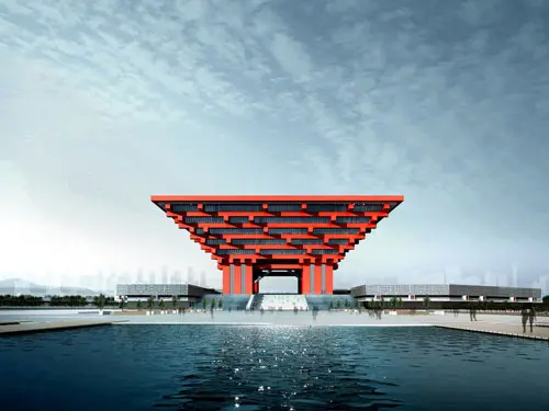 上海世博会中国馆将改用电子预约券 盘点五派