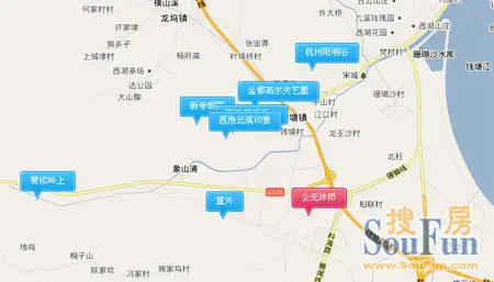 彩虹快速路滨江段昨开工 之江板块或借势升值-haungxiaozhu-搜房