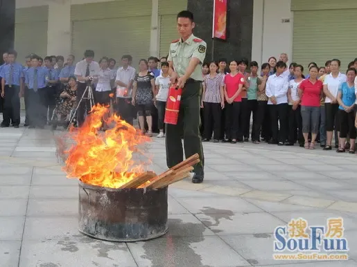 和谐家园 8月14日保利21世家举办消防安全演