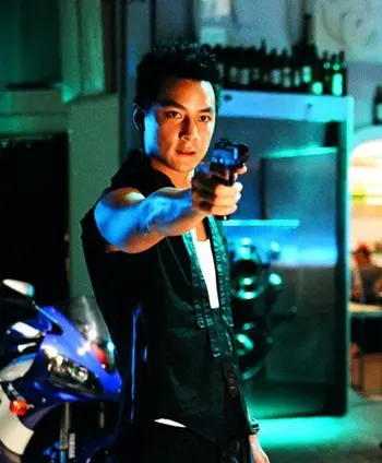 《新警察故事》中的阿祖让我们知道了吴彦祖更适合演坏人,而且是那种
