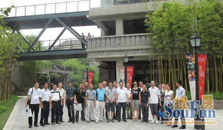 重庆天地获同行赞许 考察团险变投资团(图)|搜