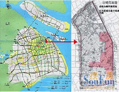 如果说地铁6号线方便了外高桥和高行板块的出行,那么森兰绿地则使这